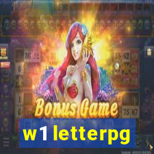 w1 letterpg